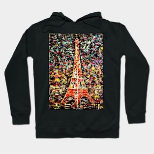 Eiffel Tower. View From a Different Angle Hoodie